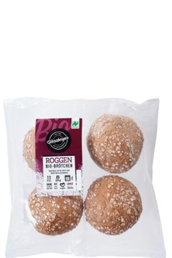 Produktfoto zu Roggenbrötchen 4 Stück (320g) Herzberger