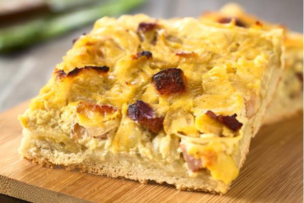 Produktfoto zu Zwiebelkuchen mit Schinken Bußmann´s Backwerk