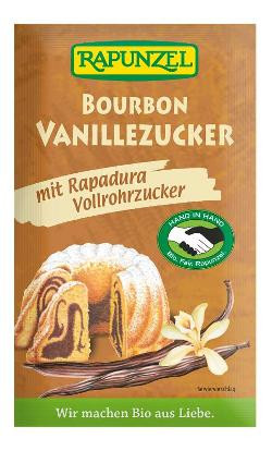 Produktfoto zu Vanillezucker Bourbon 8g Rapunzel