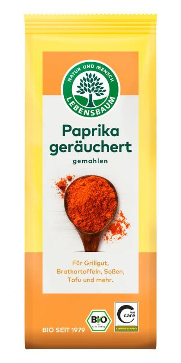 Produktfoto zu Paprika geräuchert gemahlen 50g Lebensbaum