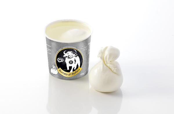 Produktfoto zu Büffel Burrata 50% 125g Ökologische Molkereien Allgäu