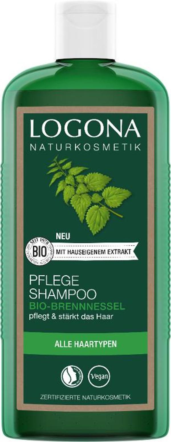 Produktfoto zu Pflege Shampoo Brennessel 250 ml Logona