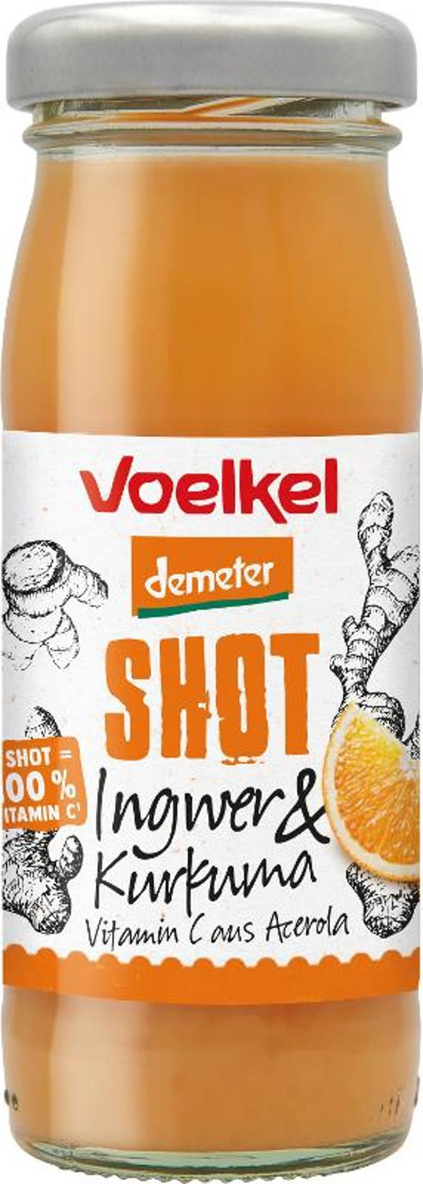 Produktfoto zu VPE Shot Ingwer & Kurkuma 8x95 ml Voelkel