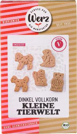 Produktfoto zu VPE Dinkel-Zoo Vollkorn-Gebäck ungesüßt 8x125g naturkorn mühle Werz