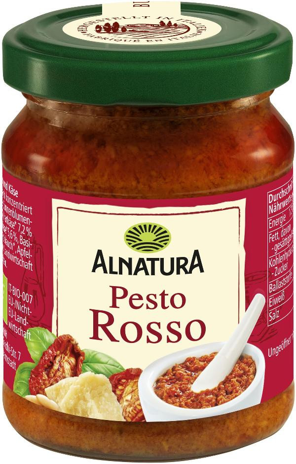 Produktfoto zu Pesto Rosso 120g Alnatura