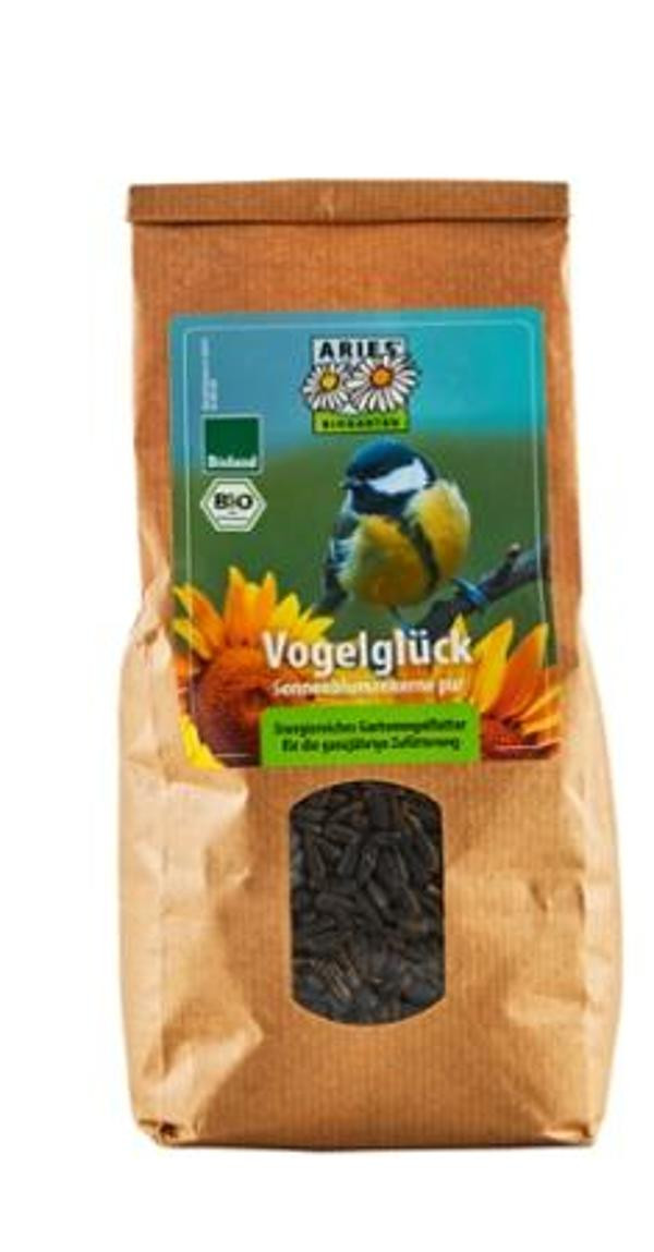 Produktfoto zu Vogelfutter Vogelglück Sonnenbumenkerne 500g Aries