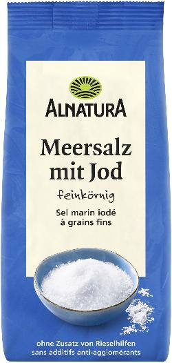 Produktfoto zu Meersalz mit Jod 500g Alnatura