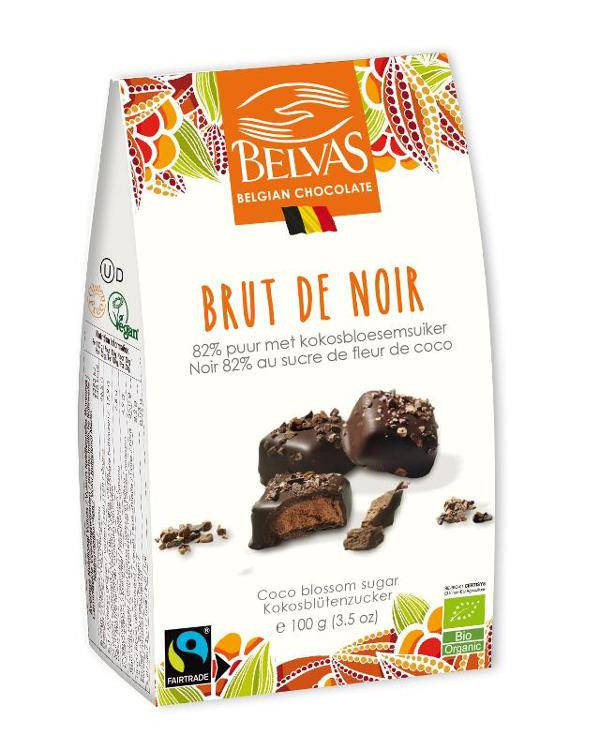 Produktfoto zu Brut de Noir 82% 100g Belvas