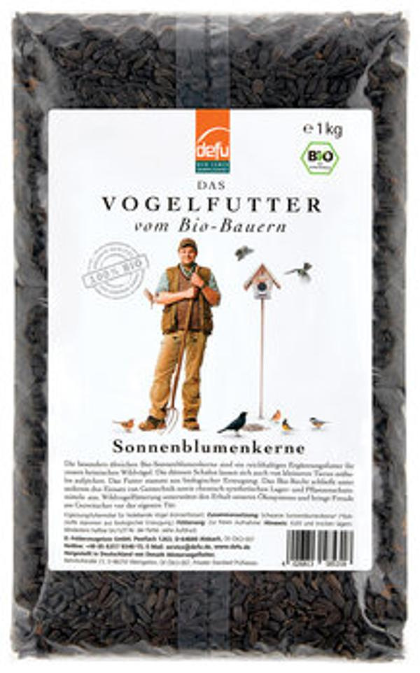 Produktfoto zu Vogelfutter Sonnenblumenkerne 1kg Defu