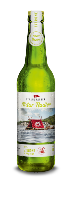 Produktfoto zu VPE Naturradler Strandräuber Zitrone alkoholfrei 0,5 l Störtebeker