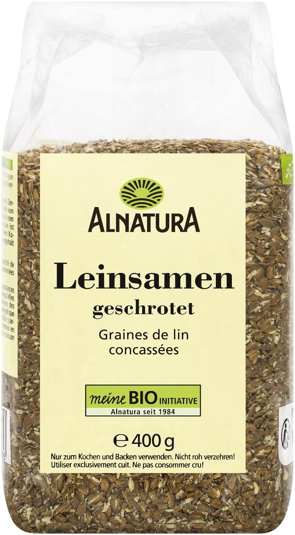 Produktfoto zu Leinsamen geschrotet 400g Alnatura