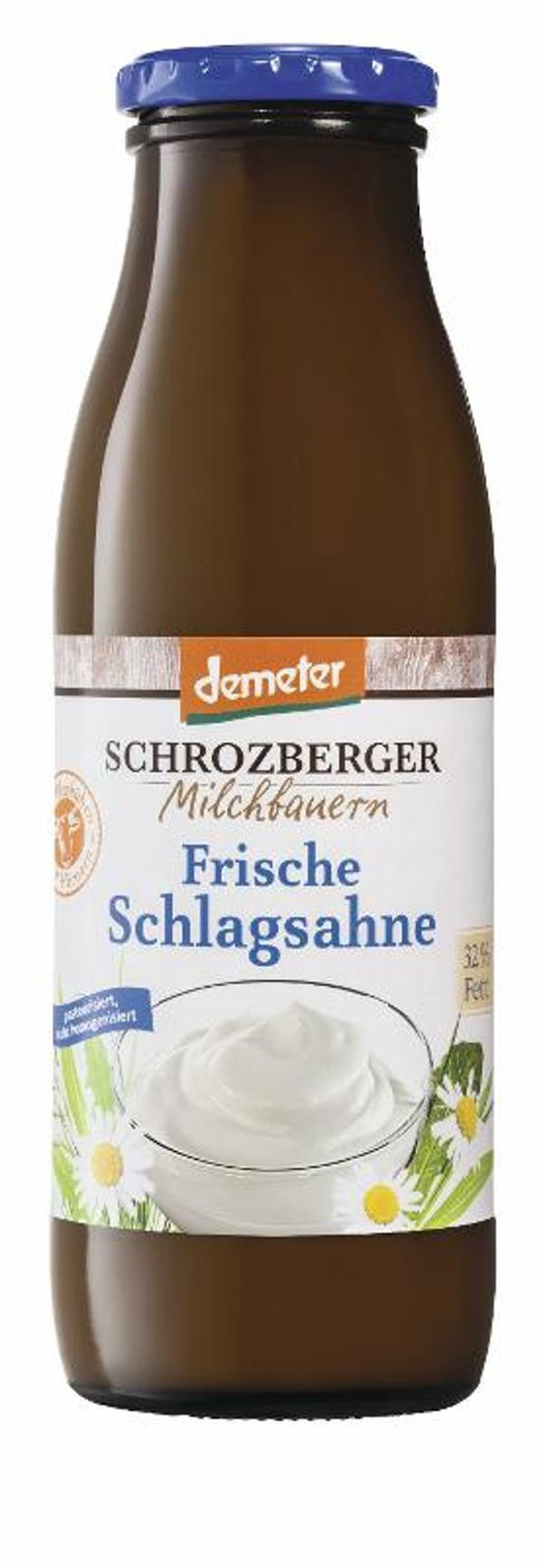 Produktfoto zu VPE Schlagsahne 32% 6x0,5 l Schrozberger Milchbauern