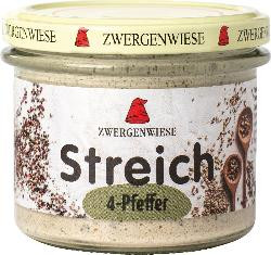 Produktfoto zu Streich "4-Pfeffer" 180g Zwergenwiese