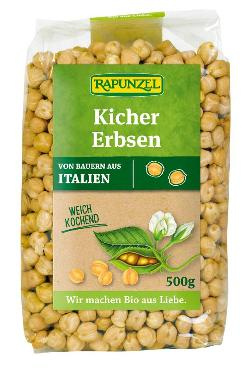 Produktfoto zu Kichererbsen 500g Rapunzel