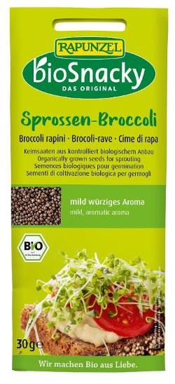 Produktfoto zu Keimsaat Sprossen-Broccoli 30g bioSnacky Rapunzel