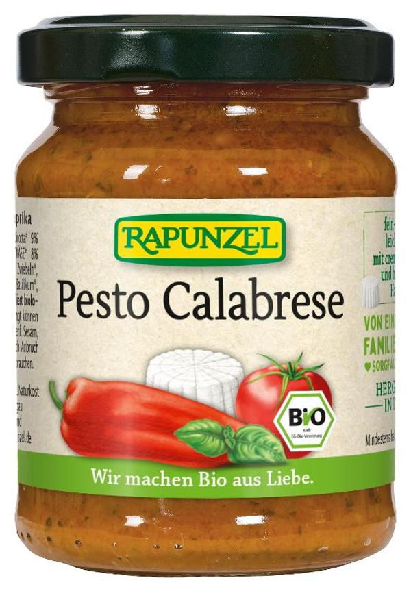 Produktfoto zu VPE Pesto Calabrese 6x130 ml Rapunzel