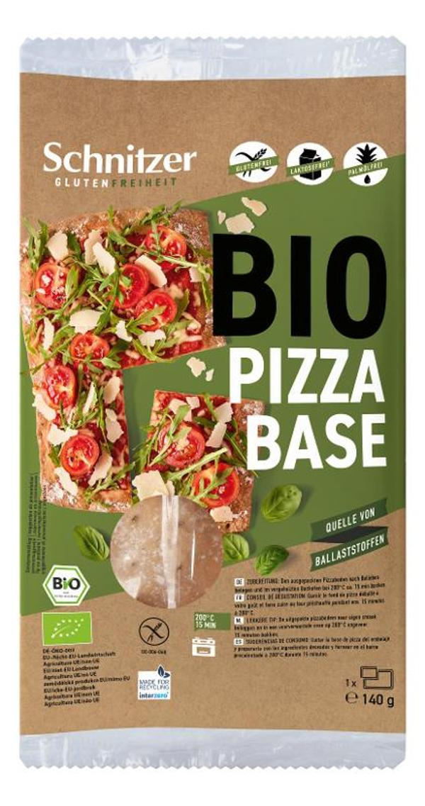 Produktfoto zu VPE Pizza Base glutenfrei 8x140g Schnitzer