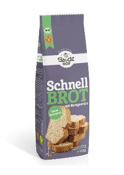 Produktfoto zu VPE Schnellbrot m Brotgewürz 6x500g Glutenfrei Bauckhof