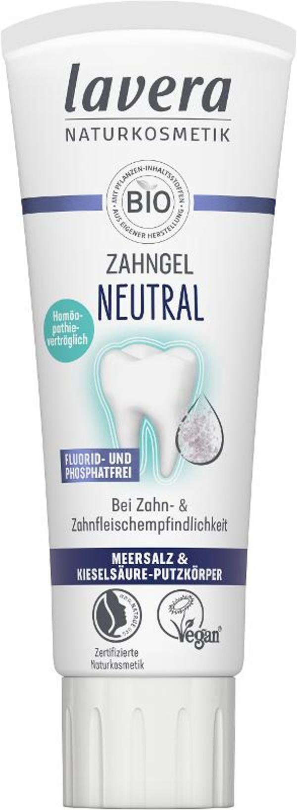 Produktfoto zu Zahngel Neutral oFLuo 75ml LAV