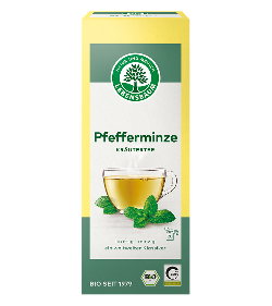 Produktfoto zu Kräutertee Pfefferminz 20x1,5g Lebensbaum