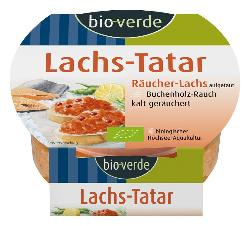 Produktfoto zu Räucherlachs-Tatar 125g bio-verde