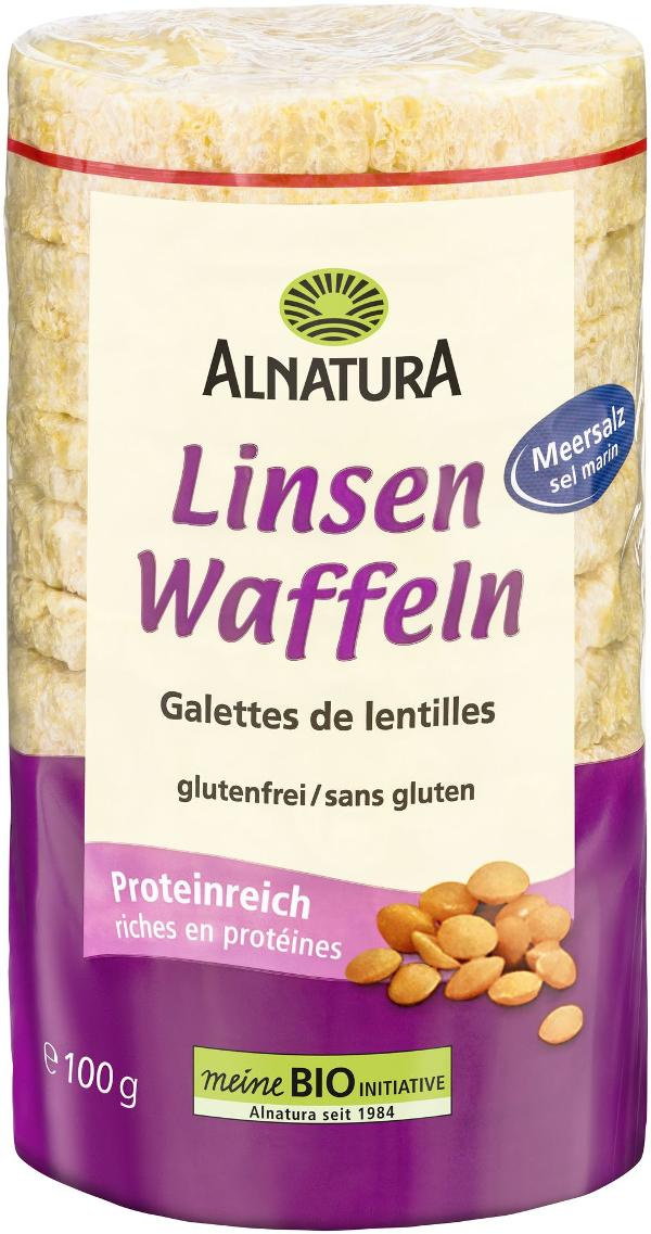 Produktfoto zu Linsenwaffeln 100g Alnatura