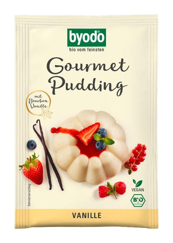 Produktfoto zu VPE Gourmet Puddingpulver Vanille 20x36g Byodo