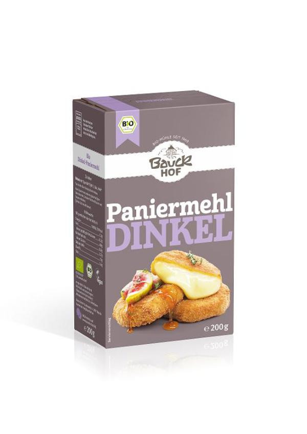 Produktfoto zu Paniermehl Dinkel hell 200g Bauckhof