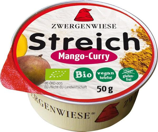 Produktfoto zu VPE Kleiner Streich Mango Curry 12x50g Zwergenwiese