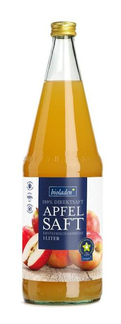 Produktfoto zu VPE Apfelsaft bioladen 6x1L naturtrüb