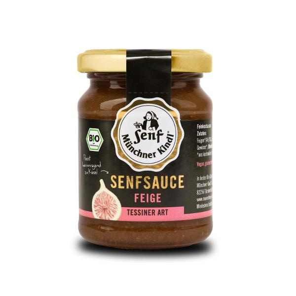 Produktfoto zu Senfsauce Feige 125ml Münchner Kindl