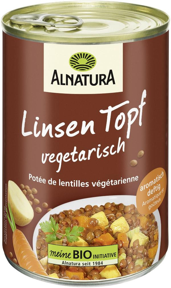 Produktfoto zu Linseneintopf 400g Alnatura