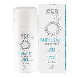 Produktfoto zu Sonnenlotion LSF 30 neutral 100ml ECO cosmetics