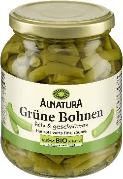 Produktfoto zu Grüne Bohnen fein, geschnitten 340g Alnatura