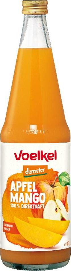 Produktfoto zu VPE Apfel-Mangosaft 6x0,7L Voelkel