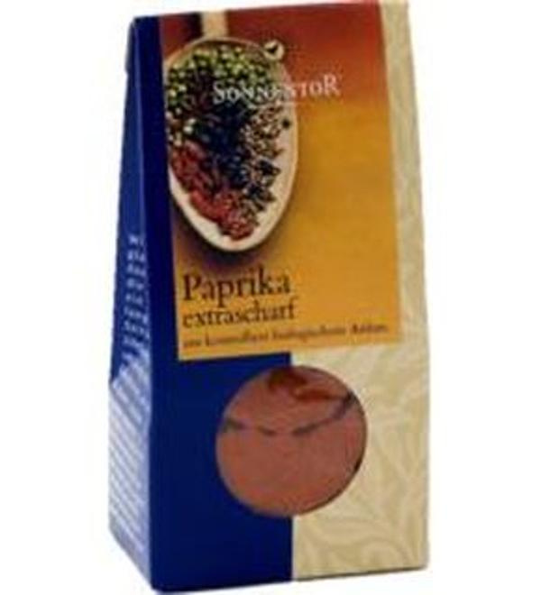 Produktfoto zu Paprika scharf gemahlen 50g Sonnentor