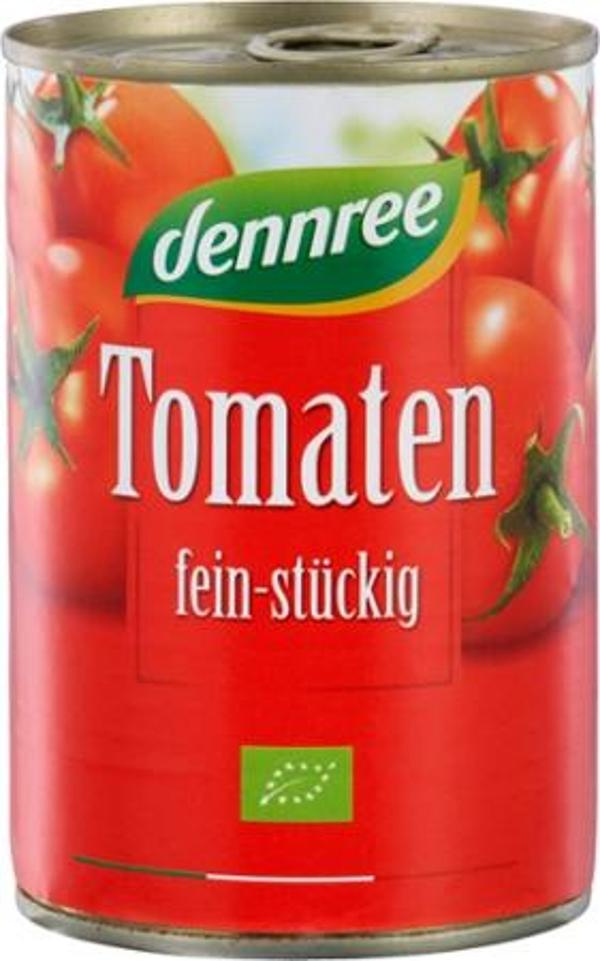 Produktfoto zu VPE Tomaten gehackt fein stückig 12x400g dennree