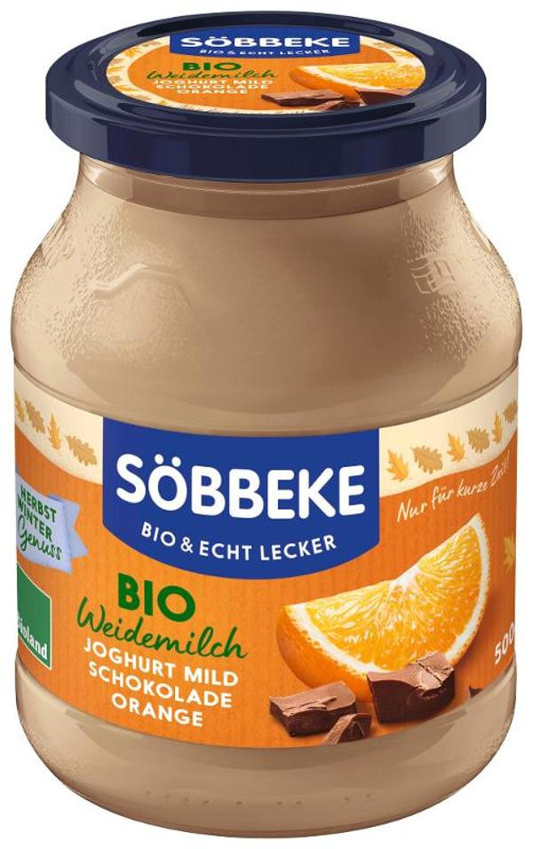 Produktfoto zu Joghurt Schoko Orange 3,8% Söbbeke