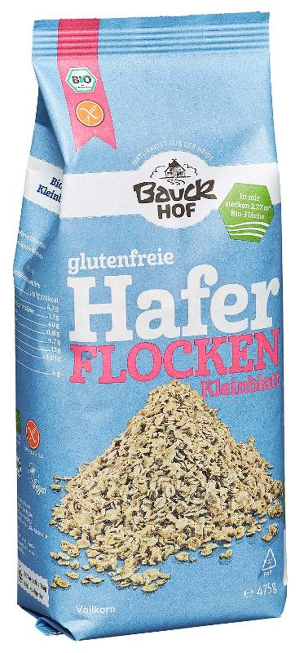 Produktfoto zu VPE Haferflocken Kleinblatt 6x475g glutenfrei  Bauckhof