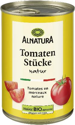 Produktfoto zu Tomatenstücke in der Dose 400g Alnatura