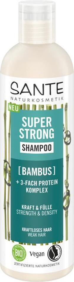 Produktfoto zu Super Strong Shampoo Bambus 250ml Sante