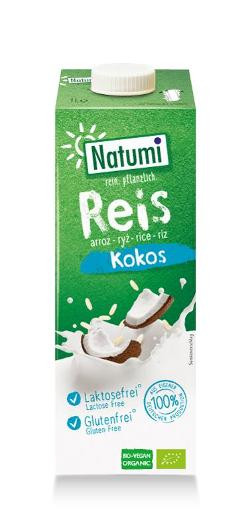 Produktfoto zu VPE Reisdrink Kokos 8x1 l Natumi