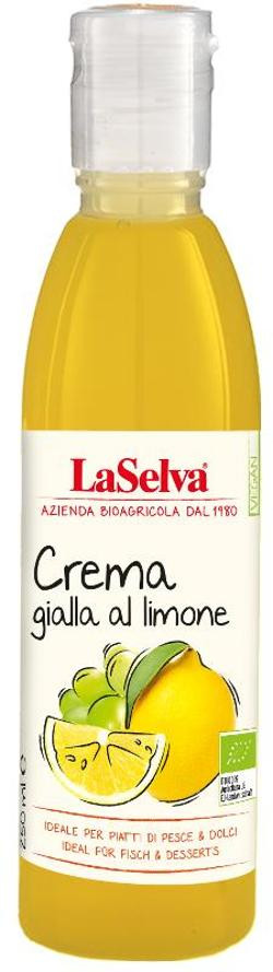 Produktfoto zu Crema gialla al limone 250ml LaSelva