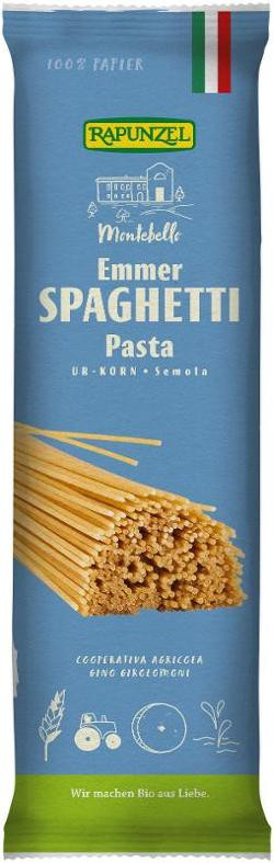 Produktfoto zu VPE Emmer-Spaghetti Semola 12x500g Rapunzel