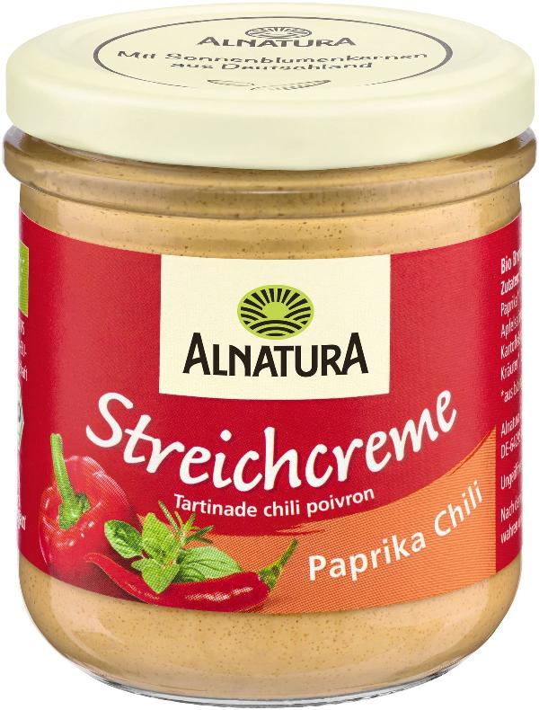 Produktfoto zu Streichcreme Paprika Chilli 180g Alnatura