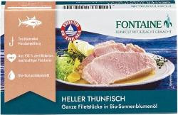 Produktfoto zu VPE Thunfisch in Sonnenblumenöl 10x120g Fontaine