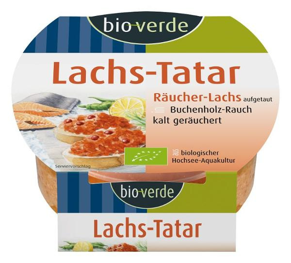 Produktfoto zu Räucherlachs-Tatar 125g bio-verde