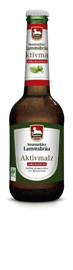 Produktfoto zu VPE Lammsbräu Aktivmalz 10x0,33 l Neumarkter Lammsbräu