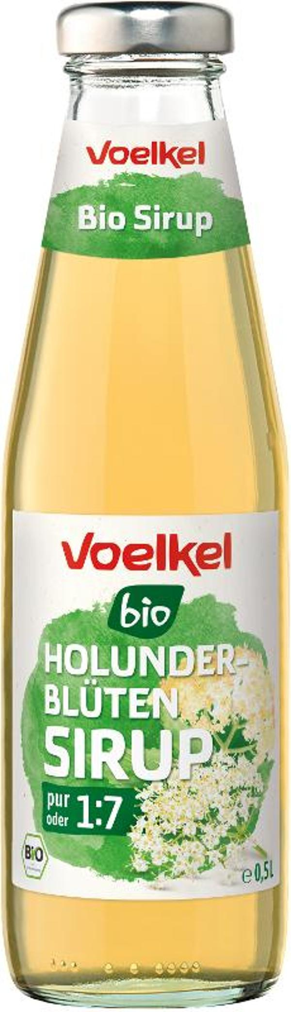 Produktfoto zu Holunderblüte Sirup  0,5 l Voelkel