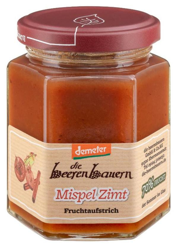 Produktfoto zu Mispel-Zimt Fruchtaufstrich 200g die beerenbauern